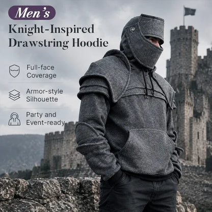 Knight Cosplay Hoodie – Medieval Fantasy Streetwear Pullover!