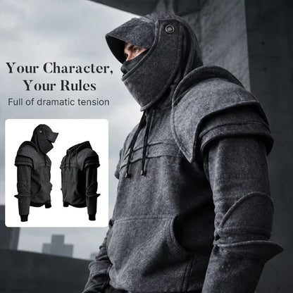 Knight Cosplay Hoodie – Medieval Fantasy Streetwear Pullover!